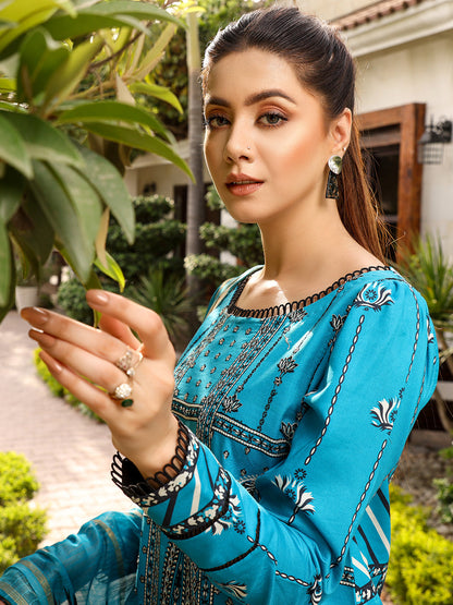 Binilyas - D#2020A | 3 Piece Luxury Unstitched