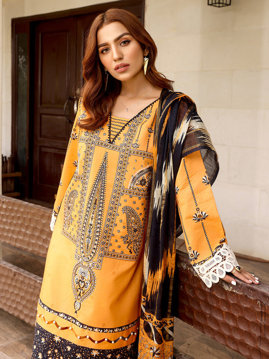 Binilyas - D#2020B | 3 Piece Luxury Unstitched