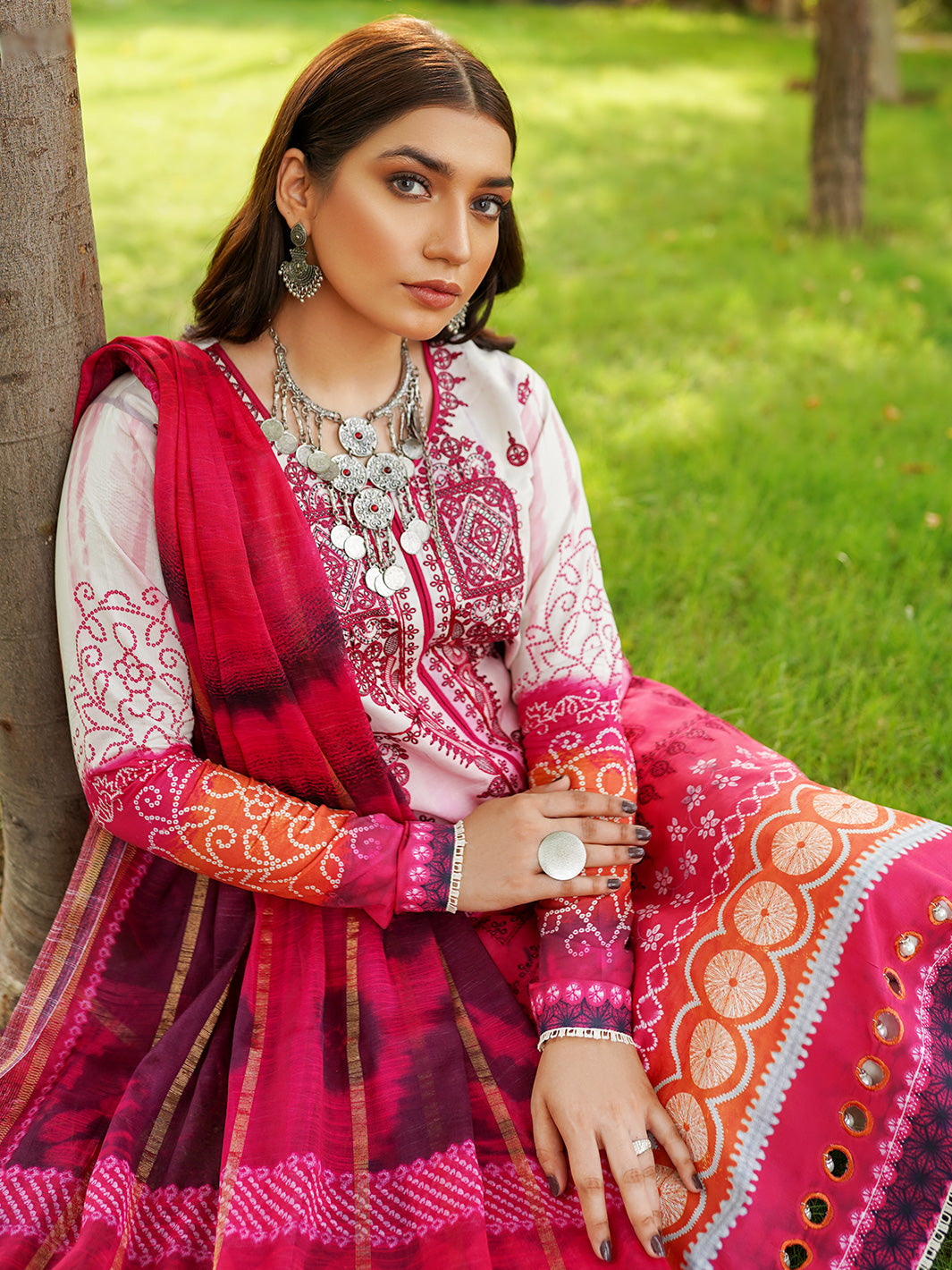 Binilyas - 2021-B | 3 Piece Unstitched