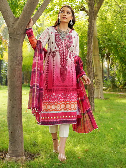 Binilyas - 2021-B | 3 Piece Unstitched