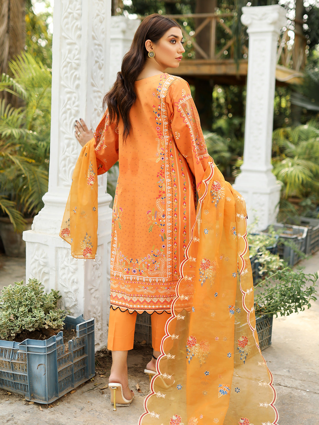 Binilyas - 2026-B | 3 Piece Unstitched