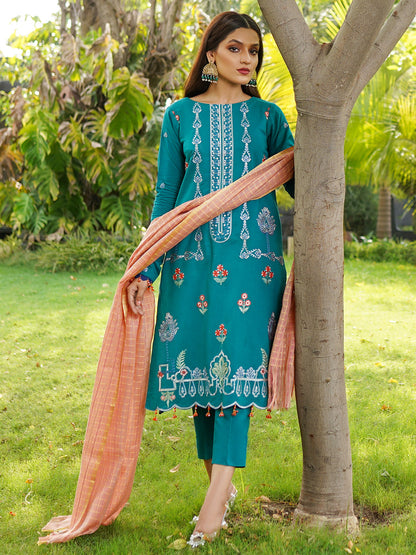 Binilyas - 2032-A | 3 Piece Unstitched