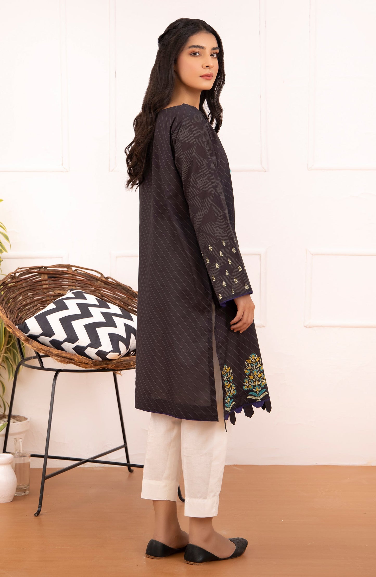Orient - Unstitched 1 Piece Printed Lawn Shirt