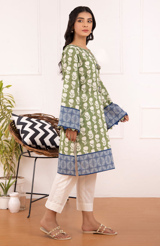 Orient - Unstitched 1 Piece Printed Lawn Shirt