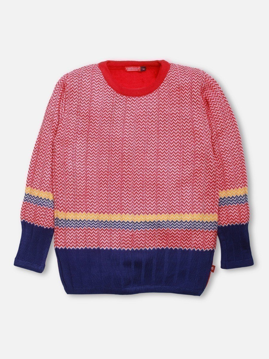 Edenrobe - Girl's Pink Sweater - EGTSWT20-001