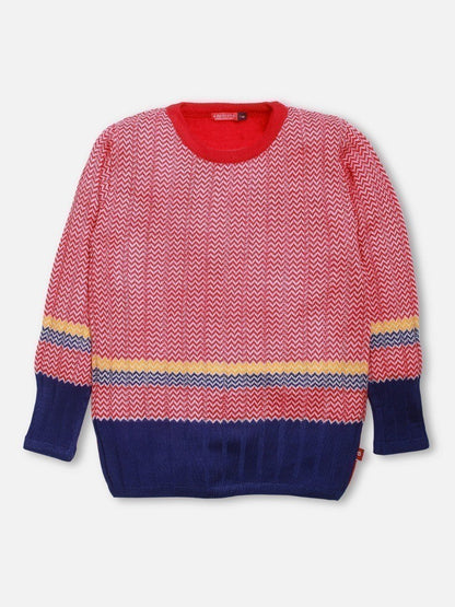 Edenrobe - Girl's Pink Sweater - EGTSWT20-001