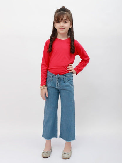 Edenrobe - Girl's Red Top - EGTBF20-001