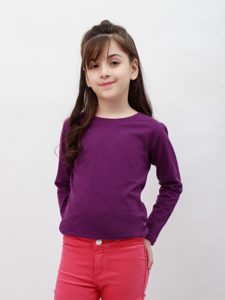 Edenrobe - Girl's Purple Top - EGTBF20-003