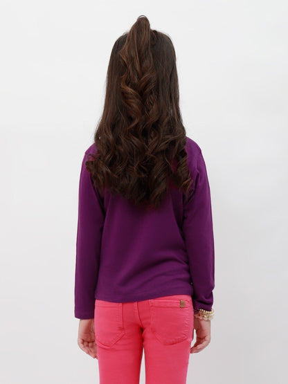Edenrobe - Girl's Purple Top - EGTBF20-003