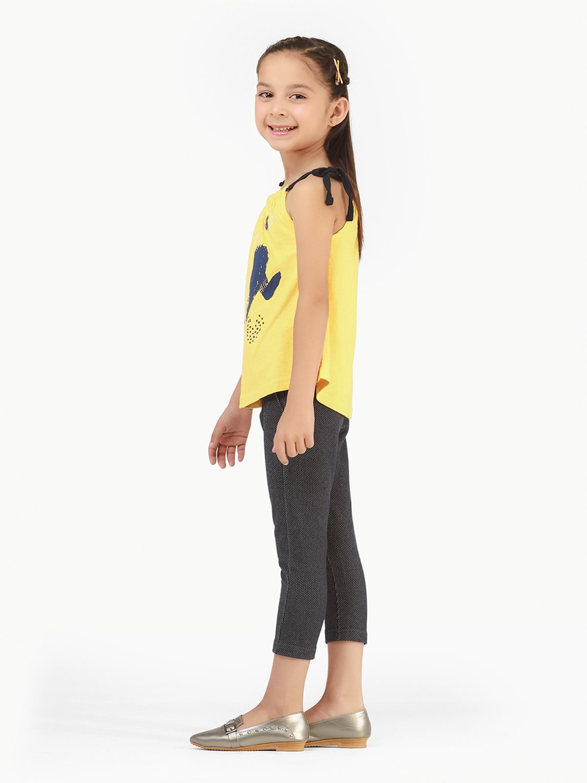 Edenrobe - Girl's Yellow Top - EGTK20-003