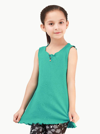 Edenrobe - Girl's Sea Green Top - EGTK20-005