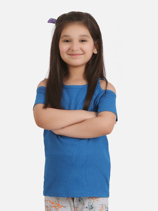 Edenrobe - Girl's Blue Top - EGTK20-013