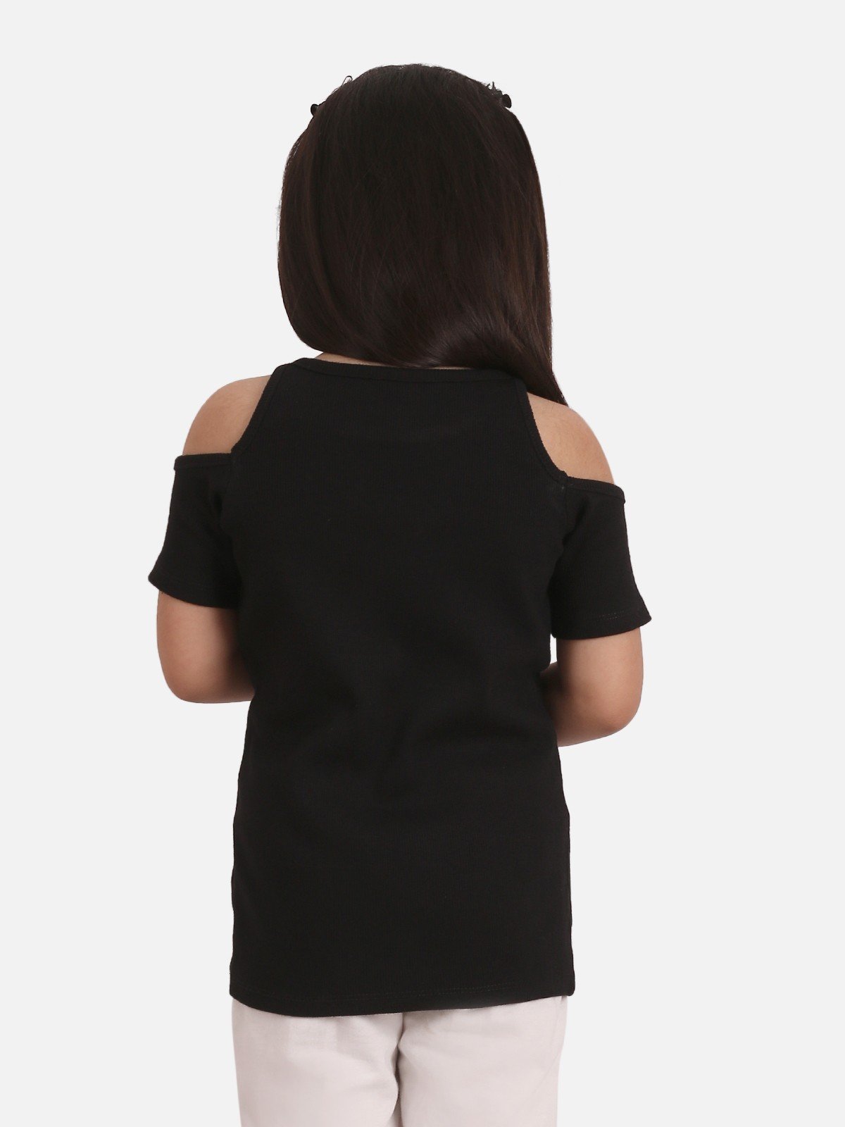 Edenrobe - Girl's Black Top - EGTK20-014