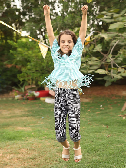 Edenrobe - Girl's Sea Green Top - EGTK20-017