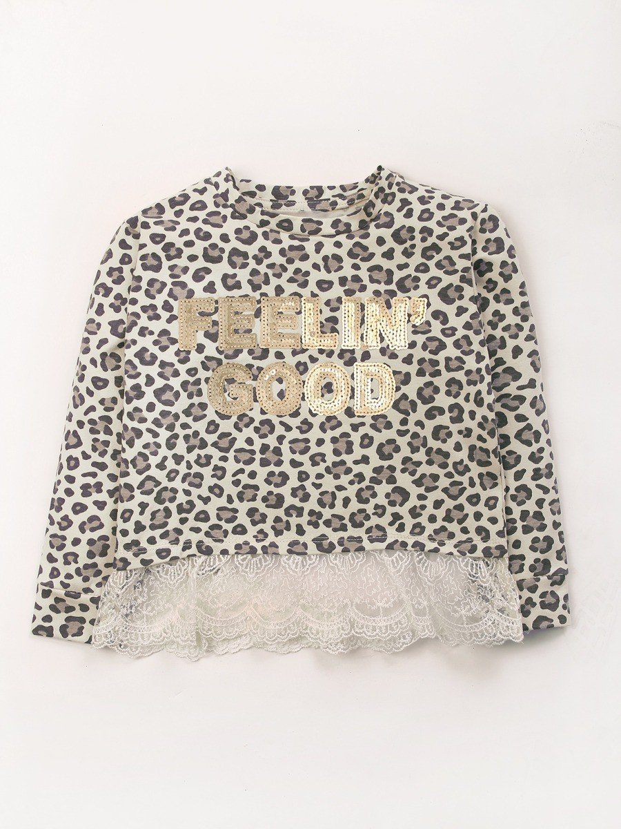 Edenrobe - Girl's Cream Top - EGTKF20-003