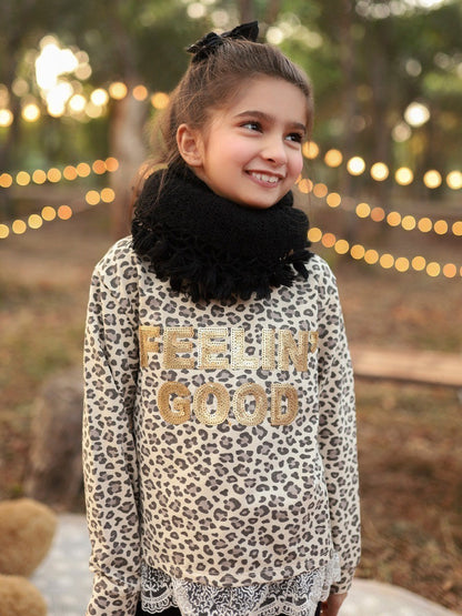 Edenrobe - Girl's Cream Top - EGTKF20-003