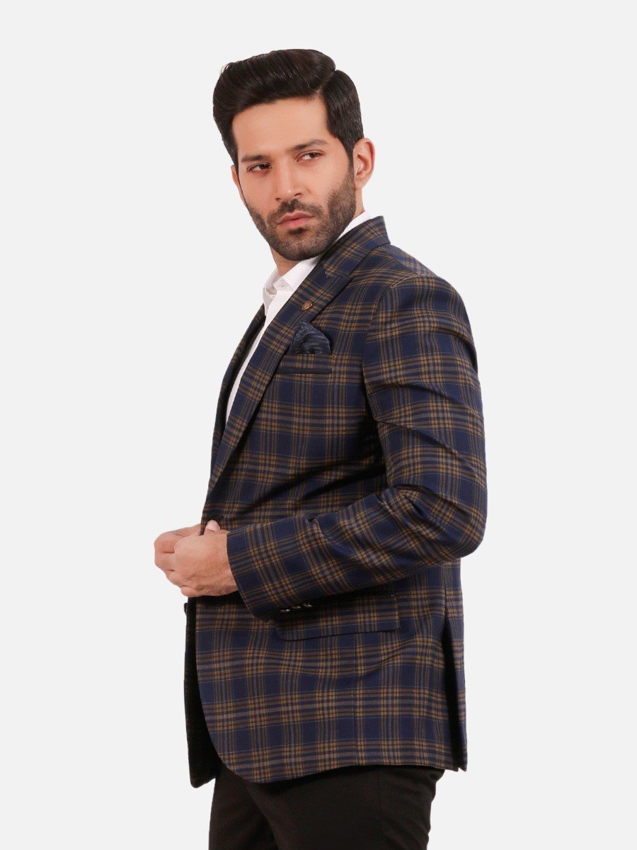 Edenrobe - Men's Blue Blazer - EMTB20-6706
