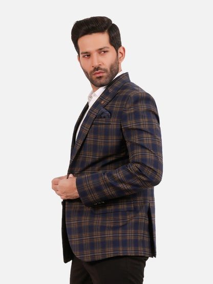 Edenrobe - Men's Blue Blazer - EMTB20-6706