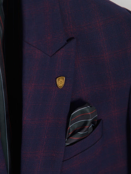 Edenrobe - Men's Purple Blazer - EMTB20-6717