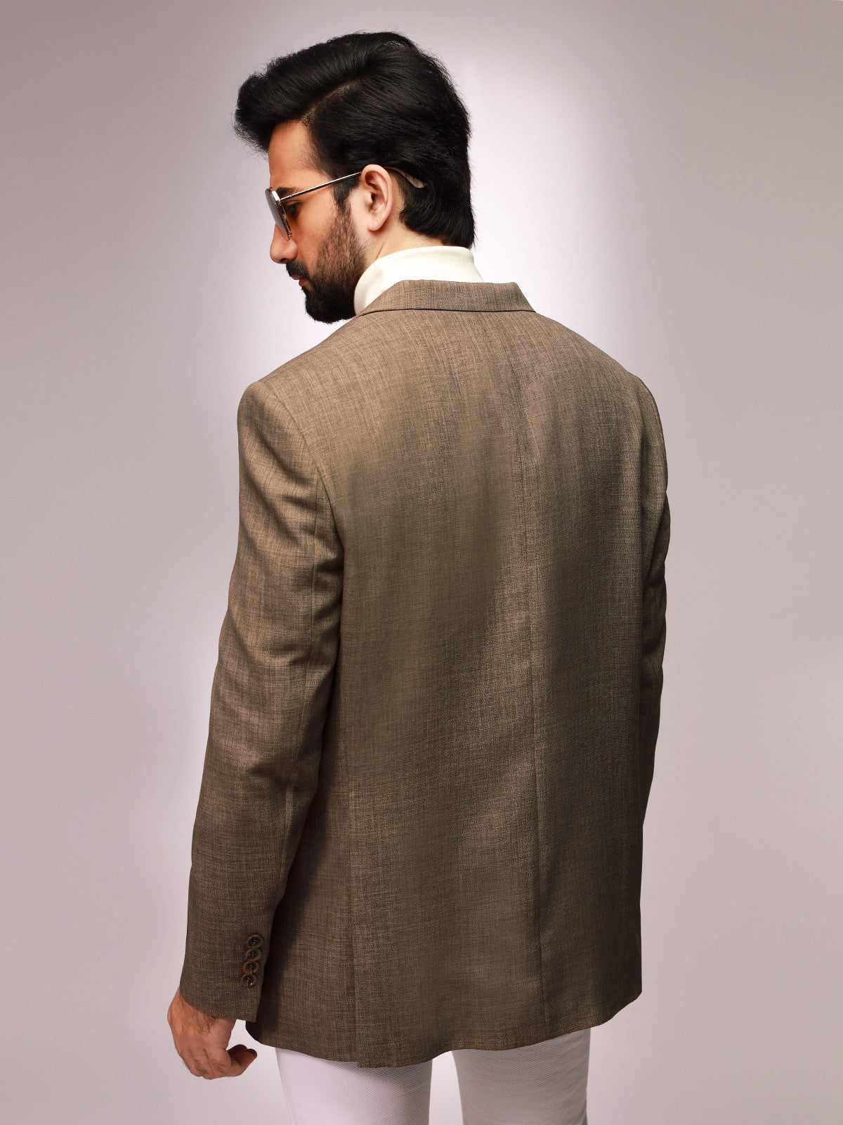 Edenrobe - Men's Light Brown Blazer - EMTB20-8156