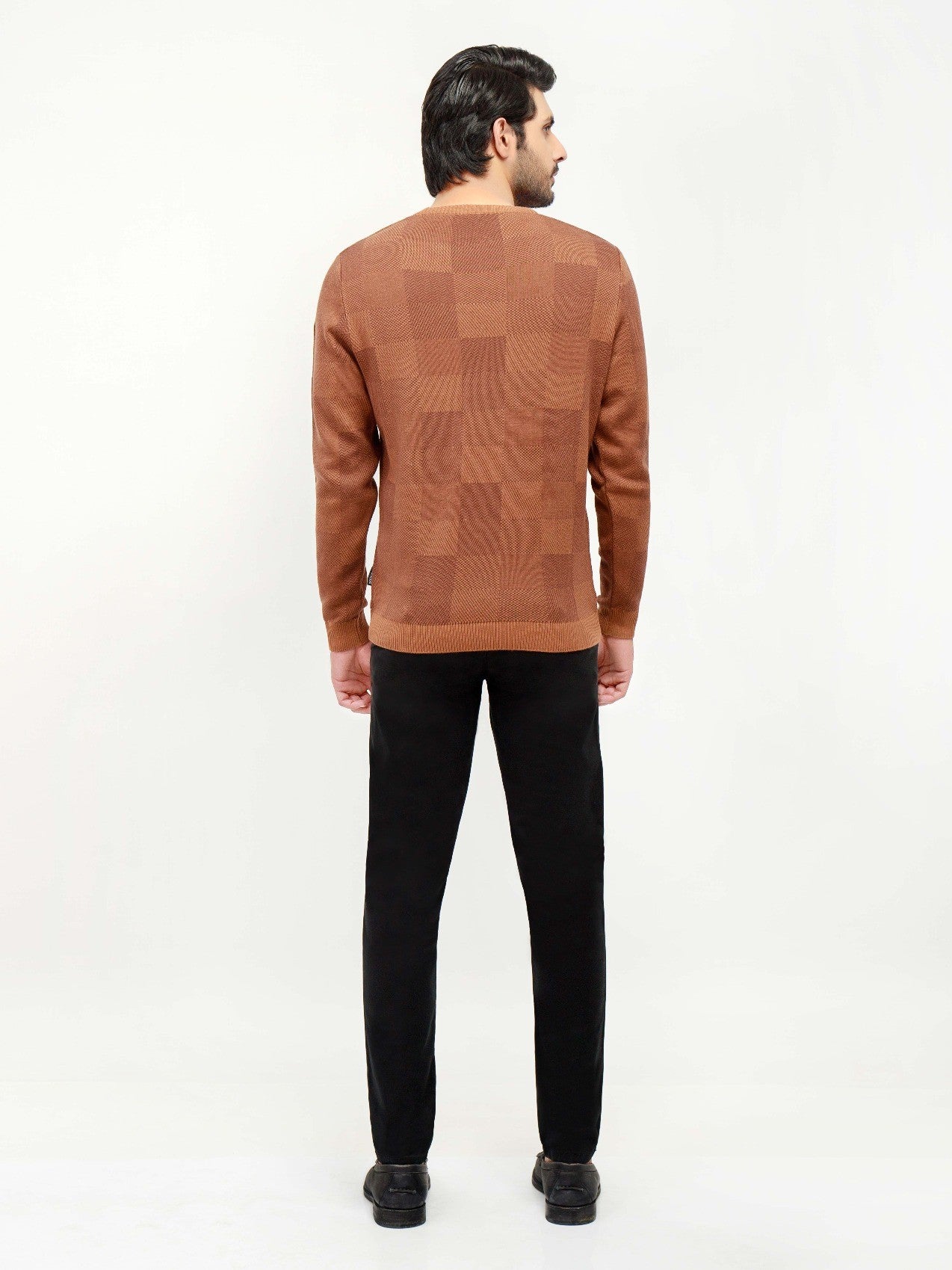 Edenrobe - Men's Dead Brown Sweater - EMTSWT20-018