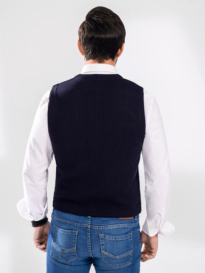 Edenrobe - Men's Deep Blue Sweater - EMTSWT20-023