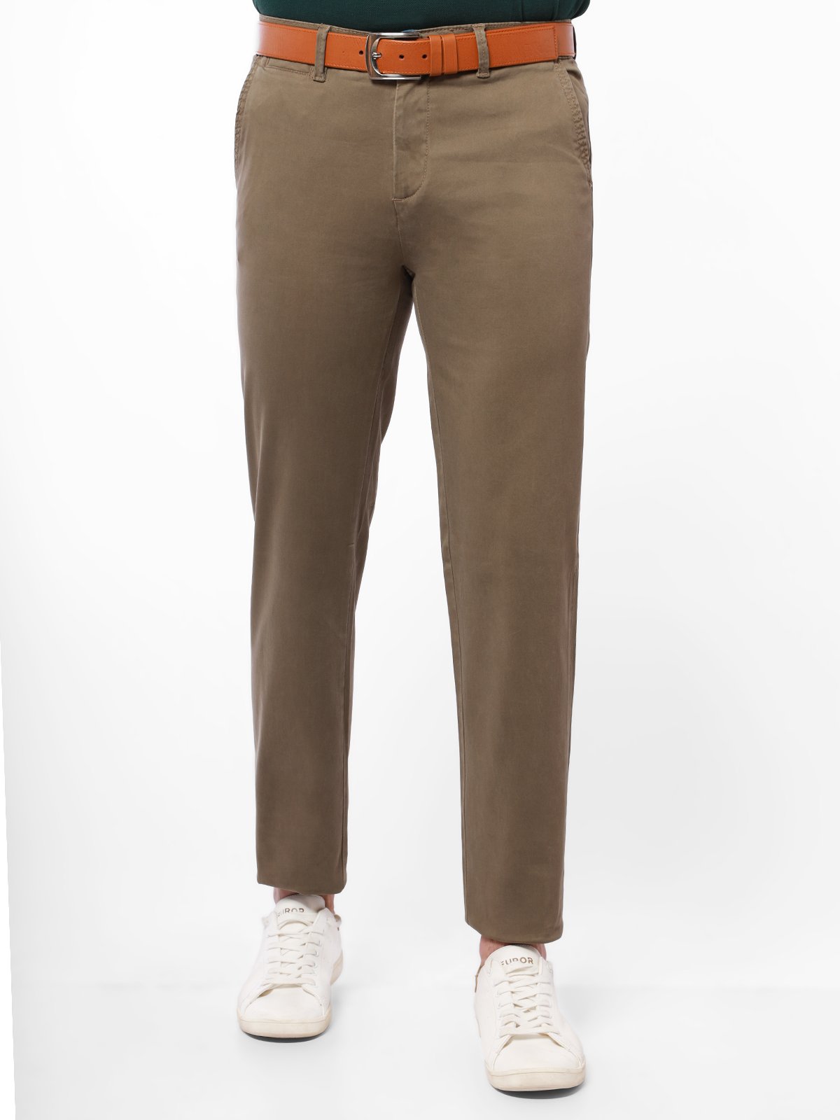 Edenrobe - Men's Dead Brown Chino Pant - EMBCP20-016