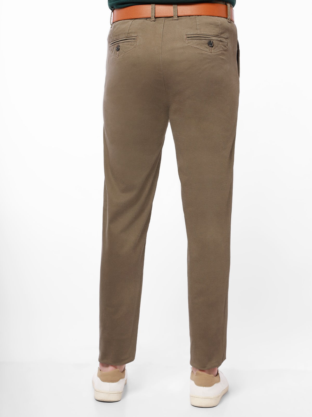 Edenrobe - Men's Dead Brown Chino Pant - EMBCP20-016