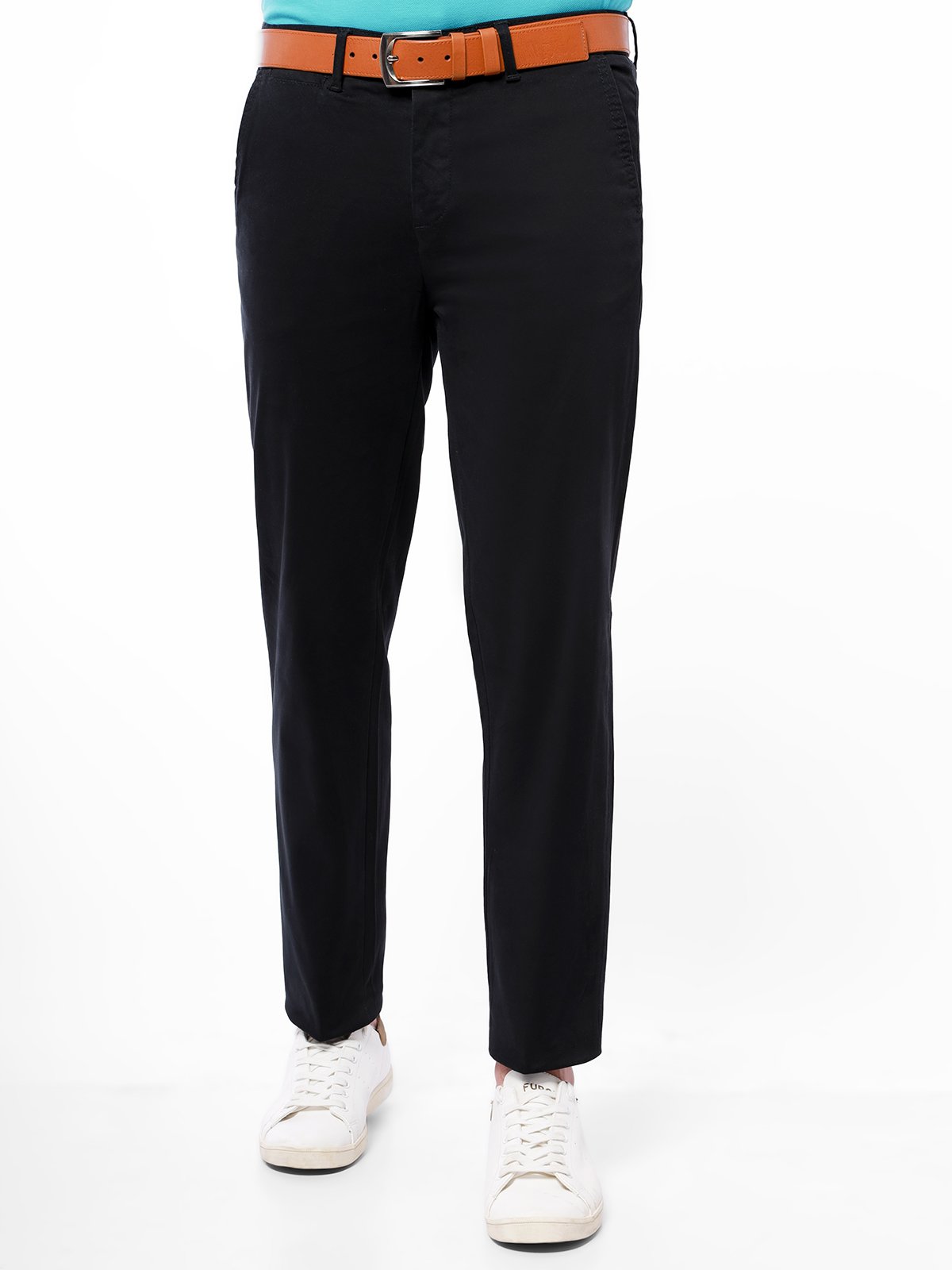 Edenrobe - Men's Black Chino Pant - EMBCP20-018