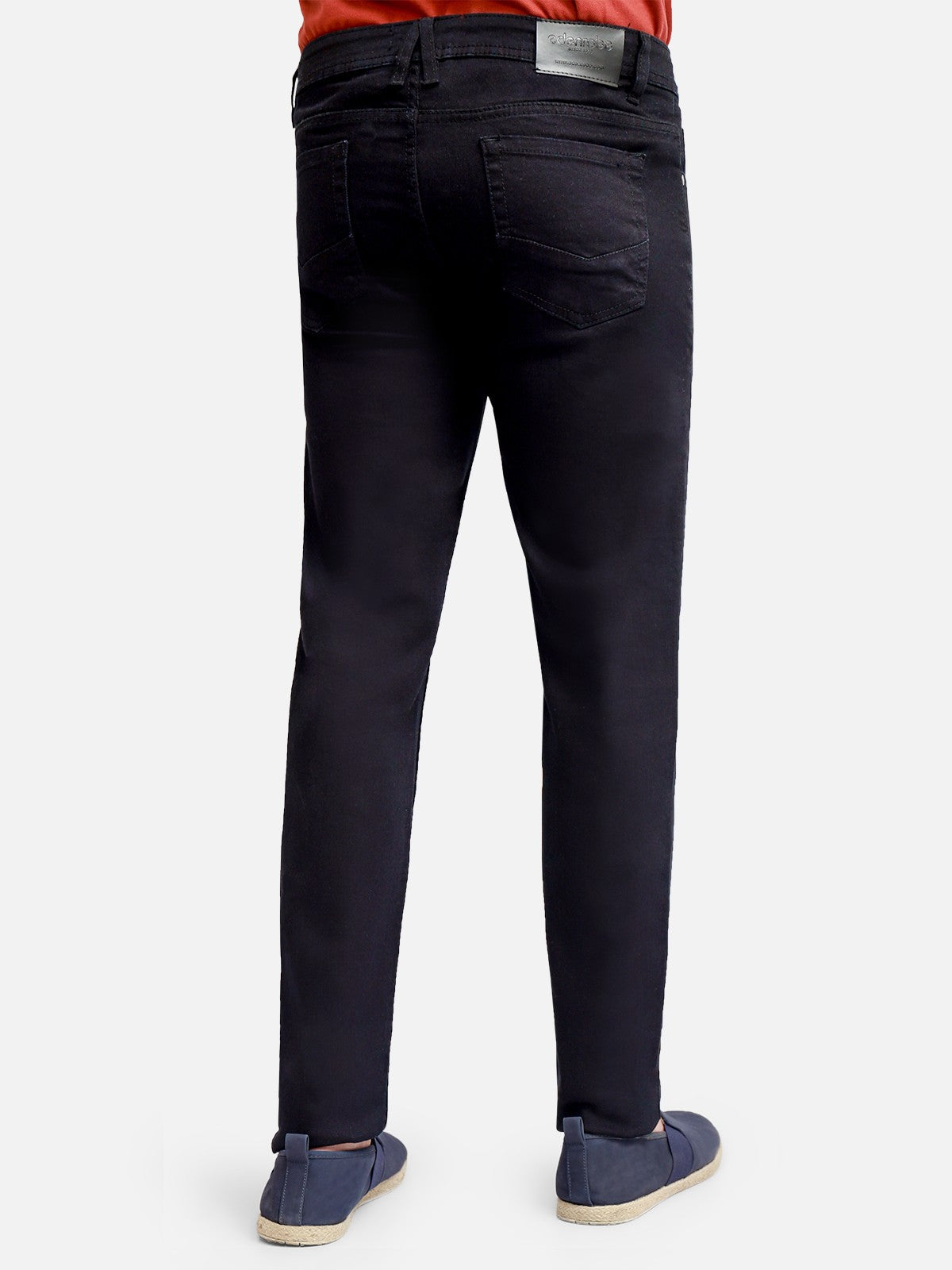 Edenrobe - Men's Black Jeans - EMBPD20-001