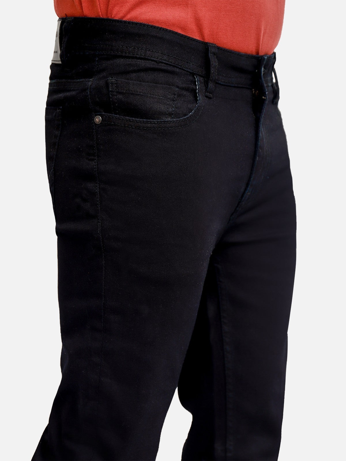 Edenrobe - Men's Black Jeans - EMBPD20-001