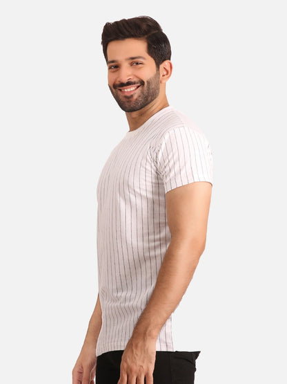 Edenrobe - Men's White Graphic Tee - EMTGT20-014