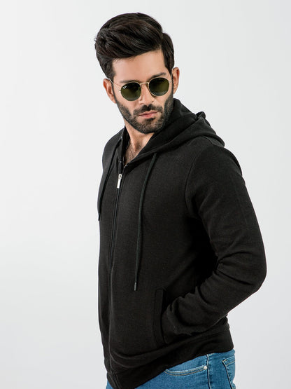 Edenrobe - Men's Black Hoodie - EMTH20-004
