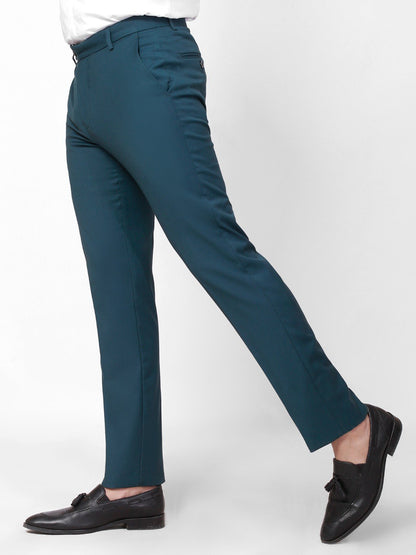 Edenrobe - Men's Dark Teal Pant - EMBPF20-029