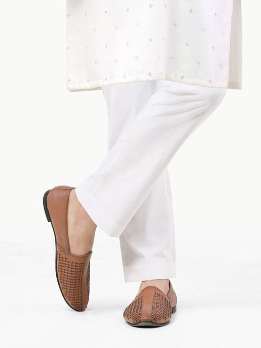 Edenrobe - Men's White Pajama - EMBP20-9914