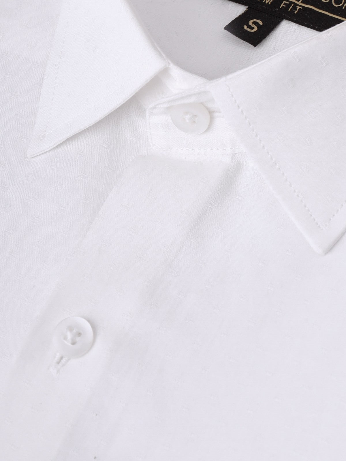 Edenrobe - Men's White Shirt - EMTSI20-50174