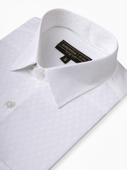 Edenrobe - Men's White Shirt - EMTSI20-50176
