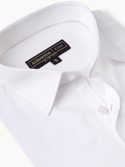 Edenrobe - Men's White Shirt - EMTSI20-50177