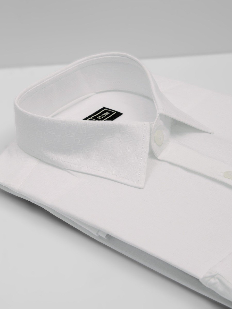 Edenrobe - Men's White Shirt - EMTSI20-50175