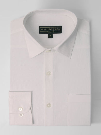 Edenrobe - Men's White Shirt - EMTSI20-50178