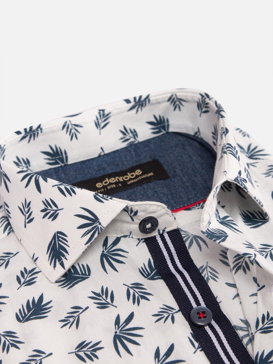 Edenrobe - Men's White Shirt - EMTSUC20-087