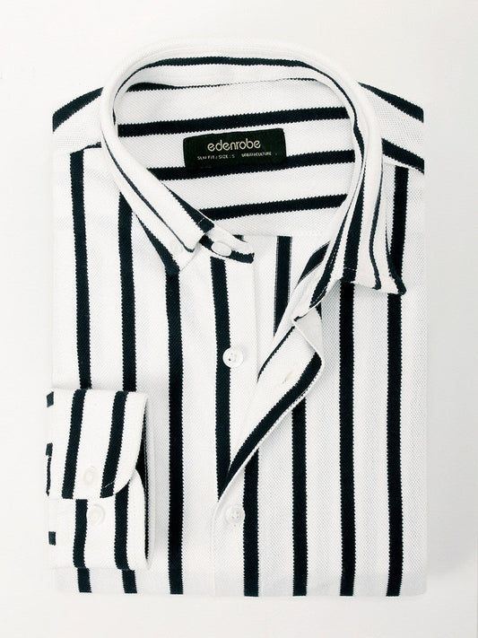 Edenrobe - Men's White Shirt - EMTSUC20-098