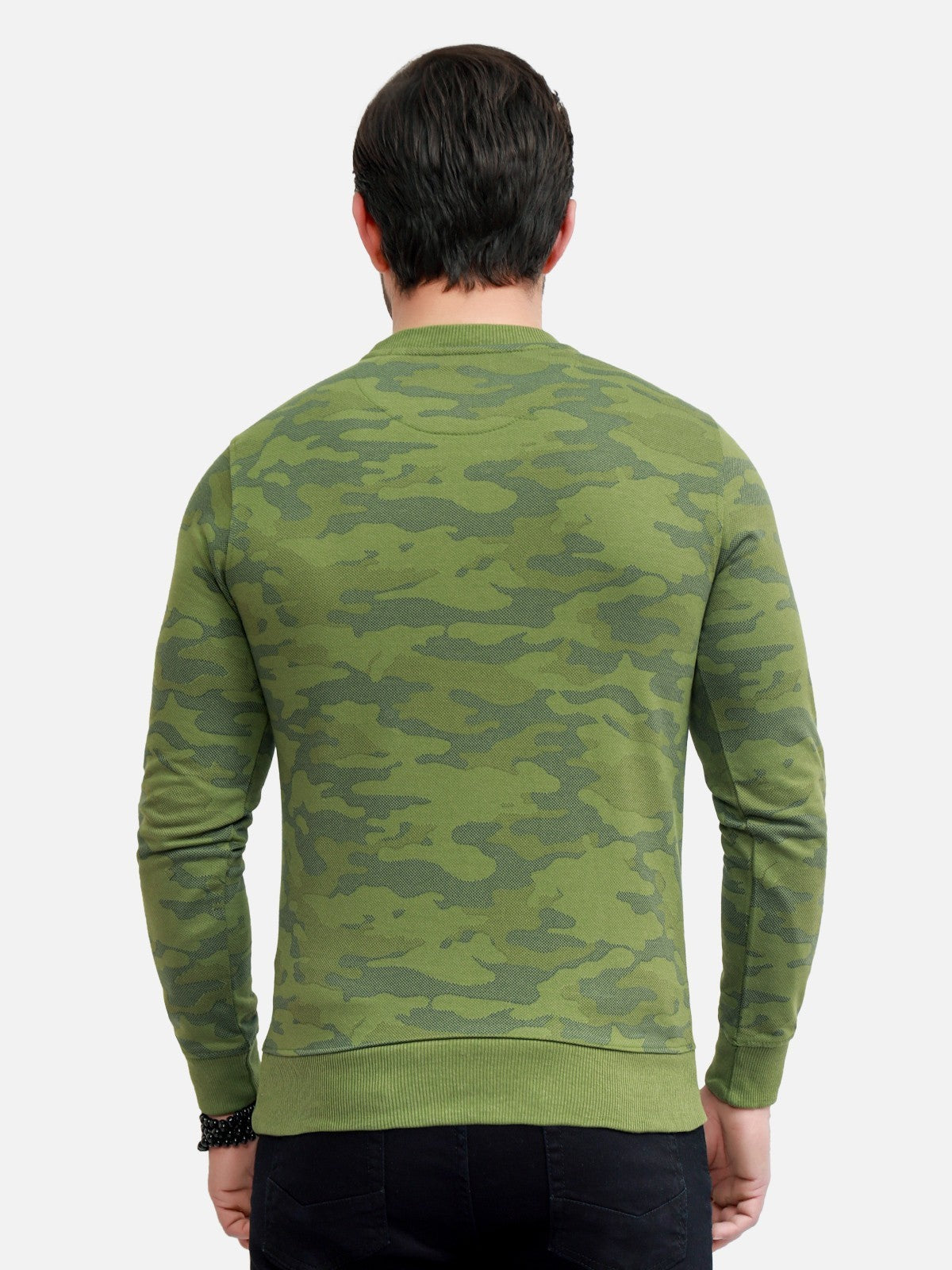 Edenrobe - Men's Olive SweatShirt - EMTSS20-009