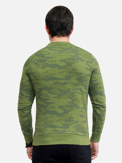 Edenrobe - Men's Olive SweatShirt - EMTSS20-009