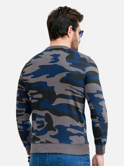 Edenrobe - Men's Grey SweatShirt - EMTSS20-010