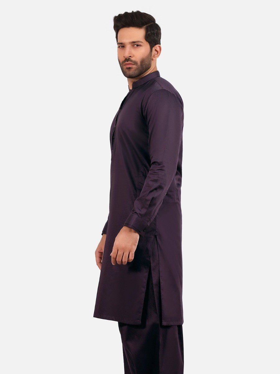 Edenrobe - Men's Plum Swish Collection - EMTKS20-056