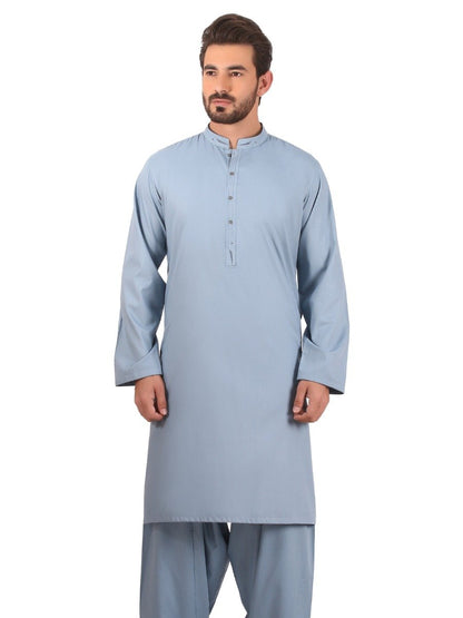 Edenrobe - Men's Light Blue Swish Collection - EMTSW20S-9848