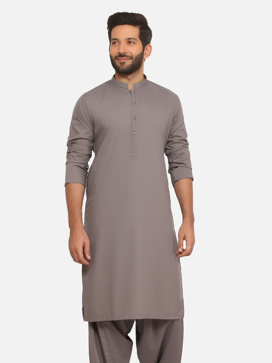 Edenrobe - Men's Grey Swish Collection - EMTSW20S-9878