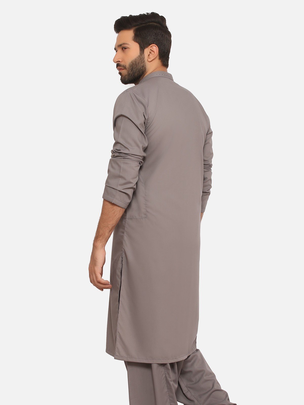 Edenrobe - Men's Grey Swish Collection - EMTSW20S-9878