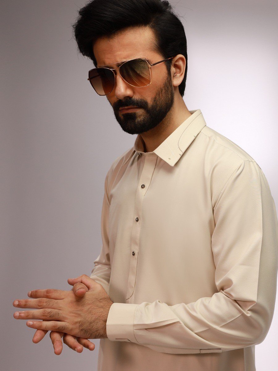 Edenrobe - Men's Oatmeal Swish Collection - EMTSW20S-99013